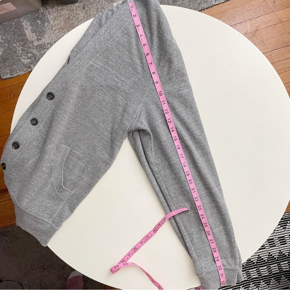 AG Jeans Adriano Goldschmied Men’s Button Cardigan Sweater Gray Size Medium - Picture 8 of 9